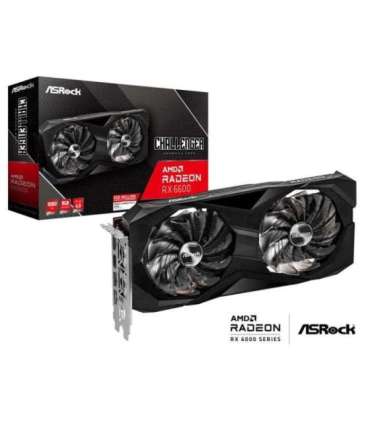 Asrock Challenger RX6600 CLD 8G AMD Radeon RX 6600 8 GB GDDR6