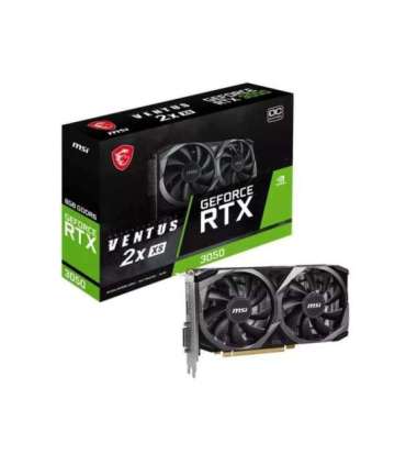MSI GeForce RTX 3050 VENTUS 2X XS 8 GB OC graphics card