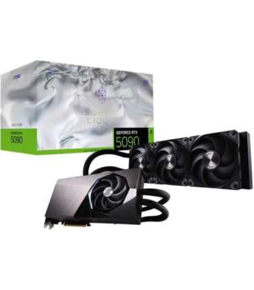 MSI SUPRIM GEFORCE RTX 5090 32G LIQUID SOC graphics card NVIDIA 32 GB GDDR7