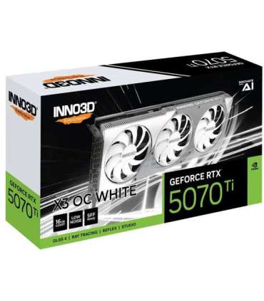Inno3D GeForce RTX 5070 Ti X3 OC WHITE NVIDIA 16 GB GDDR7
