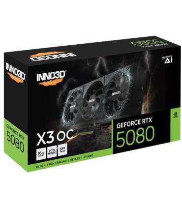 Inno3D GeForce RTX 5080 X3 OS NVIDIA 16 GB GDDR7