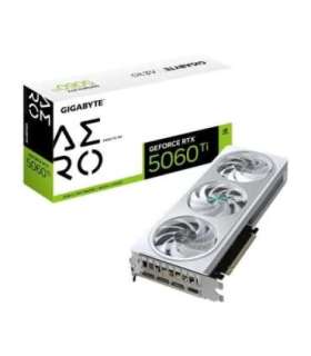 GIGABYTE GeForce RTX 5060 Ti AERO OC 8G Graphics Card - 8GB GDDR7, 128bit, PCI-E 5.0, 2647MHz Core Clock, 3 x