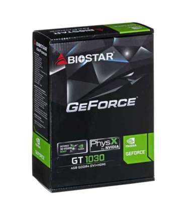 Biostar GeForce GT1030 NVIDIA GeForce GT 1030 4 GB GDDR4