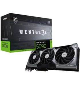 MSI VENTUS GEFORCE RTX 5090 32G 3X OC graphics card NVIDIA 32 GB GDDR7