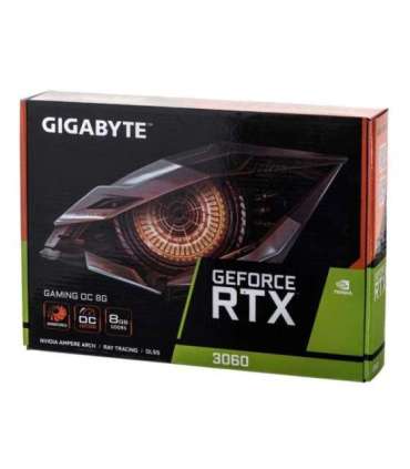 Gigabyte GAMING GeForce RTX 3060 OC 8G (rev. 2.0) NVIDIA 8 GB GDDR6