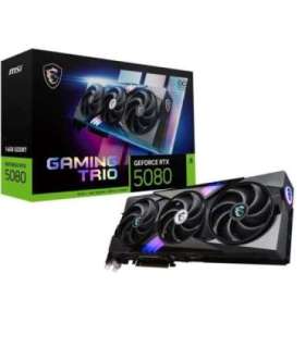 MSI GAMING GEFORCE RTX 5080 16G TRIO OC graphics card NVIDIA 16 GB GDDR7