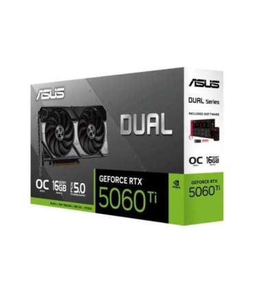 ASUS Dual -RTX5060TI-O16G NVIDIA GeForce RTX 5060 Ti 16 GB GDDR7