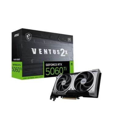 MSI VENTUS GeForce RTX 5060 TI 16G 2X OC PLUS NVIDIA 16 GB GDDR7