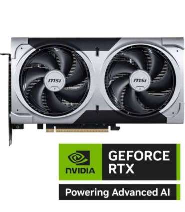 MSI VENTUS GeForce RTX 5060 TI 16G 2X OC PLUS NVIDIA 16 GB GDDR7