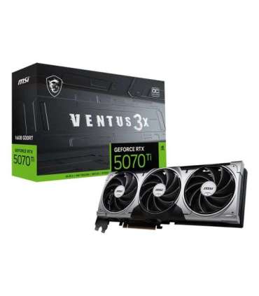 MSI GeForce RTX 5070 Ti 16G VENTUS 3X OC NVIDIA 16 GB GDDR7