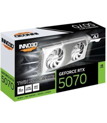INNO3D GeForce RTX 5070 TWIN X2 OC WHITE NVIDIA 12 GB GDDR7