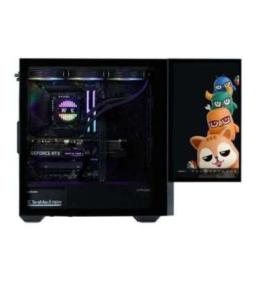 Zalman Z10 DS ATX Mid Tower PS Case Black, 120 mm  ARGB Fan x1