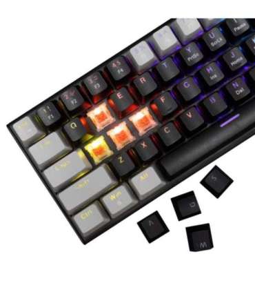 White Shark GK-002111V2  Wakizashi Black-Grey US Red Switches