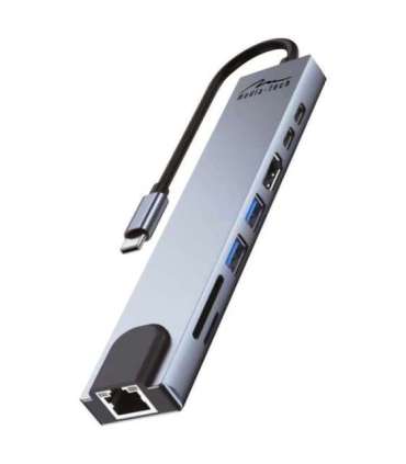 Media-Tech MT5046 8in1 USB-C LAN HUB PRO