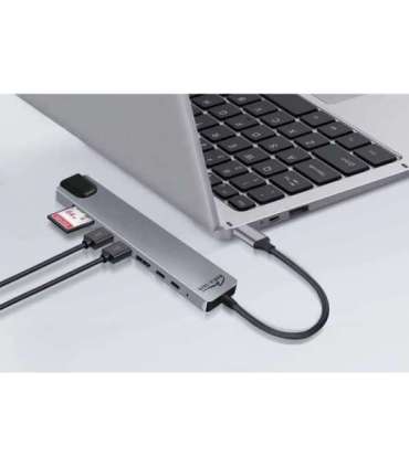 Media-Tech MT5046 8in1 USB-C LAN HUB PRO