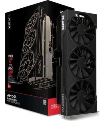 Graphics card. XFX Swift RX 9070XT 3-FAN Gaming E. 16G