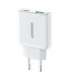 Joyroom mains charger JR-TCF14 (A+C) Super Slim 20W (white)