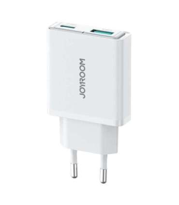 Joyroom mains charger JR-TCF14 (A+C) Super Slim 20W (white)