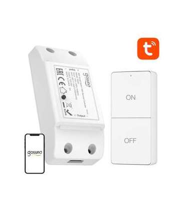 Gosund SW20 10A WiFi Smart Switch + Remote Control, Tuya