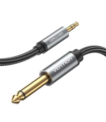 Audio cable mini jack 3.5mm male to jack 6.35mm male Vention BCYHJ 5m
