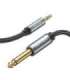 Audio cable mini jack 3.5mm male to jack 6.35mm male Vention BCYHL 10m
