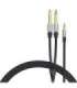 Audio cable mini jack 3.5mm to 2x jack 6.35mm male Vention BARHK 8m
