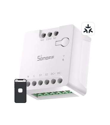 SONOFF MINI-D Smart WiFi Matter Switch (AC/DC 12-48V, dry contact)