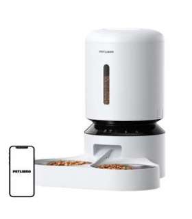 Petlibro Granary food dispenser with double bowl, Wifi, 5L(white)