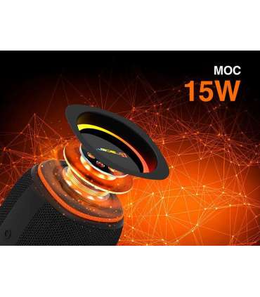 Tracer XtremeBeat TWS Portable Bluetooth Speaker Black 15 W