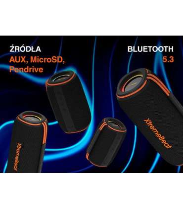 Tracer XtremeBeat Lite TWS Portable Bluetooth Speaker Black 10 W