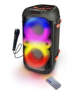 Esperanza EP156 BT FM LED RGB KARAOKE Speaker Black 20W