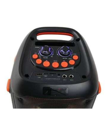 Esperanza EP156 BT FM LED RGB KARAOKE Speaker Black 20W