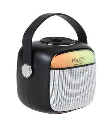 Adler AD 1199 black Karaoke speaker with microphone - SD/USB/AUX/Bluetooth