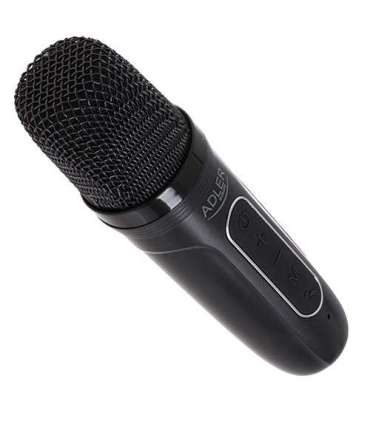 Adler AD 1199 black Karaoke speaker with microphone - SD/USB/AUX/Bluetooth