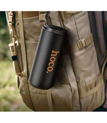 HOCO HC27 Soundful Portable speaker Blutooth/ FM/ TF card/ USB memory stick/ AUX 2 x 8 W Black