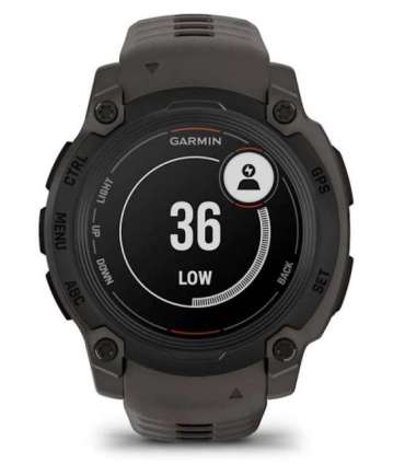 Garmin Instinct E 2.18 cm (0.86") MIP 40 mm Digital 166 x 166 pixels Black GPS (satellite)
