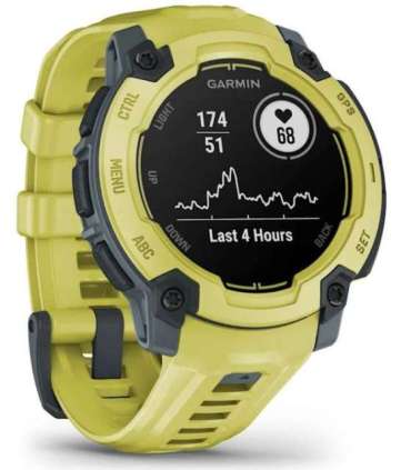 Garmin Instinct E 2.29 cm (0.9") MIP 45 mm Digital 176 x 176 pixels Lime GPS (satellite)