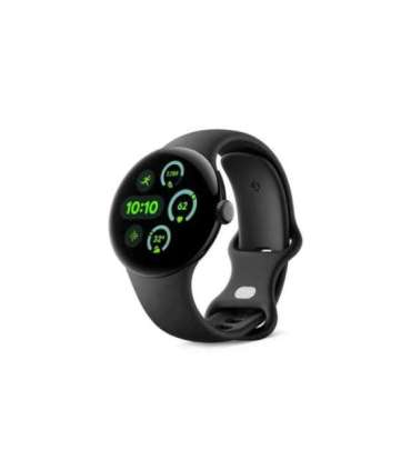 Google Pixel Watch 3 AMOLED 41 mm Digital Touchscreen Black Wi-Fi GPS (satellite)