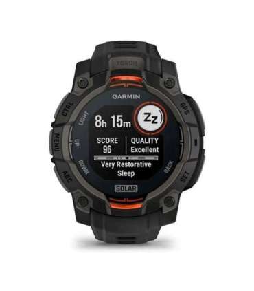 Garmin Instinct® 3 – 45 mm, Solar Watch Black