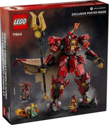 LEGO NINJAGO 71846 The Fire Knight Mech