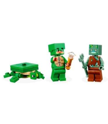 LEGO MINECRAFT 21254 THE TURTLE BEACH HOUSE