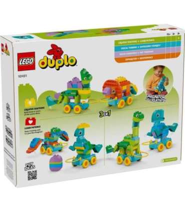 LEGO DUPLO 10451 3-in-1 Dinosaurs on Wheels