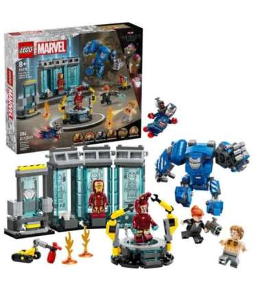 LEGO MARVEL 76315 Iron Man’s Laboratory: Hall of Armor