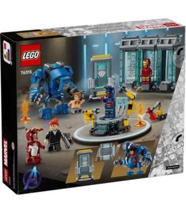LEGO MARVEL 76315 Iron Man’s Laboratory: Hall of Armor