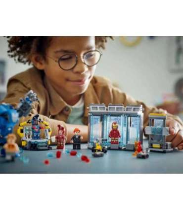 LEGO MARVEL 76315 Iron Man’s Laboratory: Hall of Armor