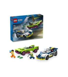 LEGO CITY 60415 POLICE CAR AND MUSCLE CAR CHASE