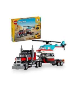 LEGO CREATOR 3 IN 1 31146 FLATBED TRUCK WITH HELICOPTER