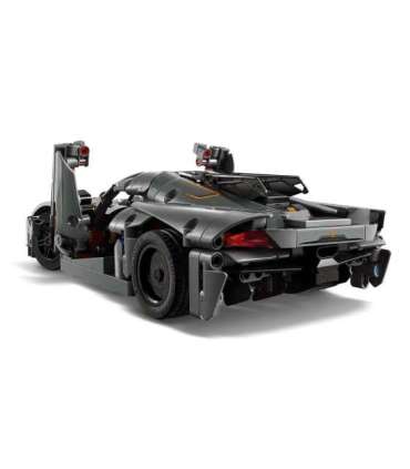 LEGO TECHNIC 42173 Koenigsegg Jesko Absolute Grey Hypercar
