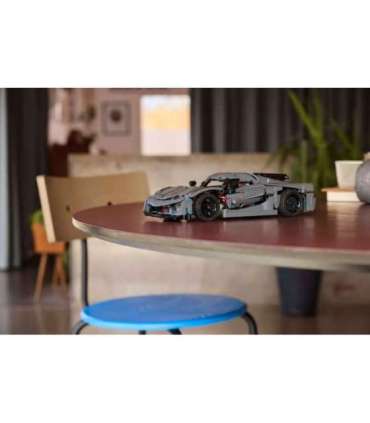 LEGO TECHNIC 42173 Koenigsegg Jesko Absolute Grey Hypercar