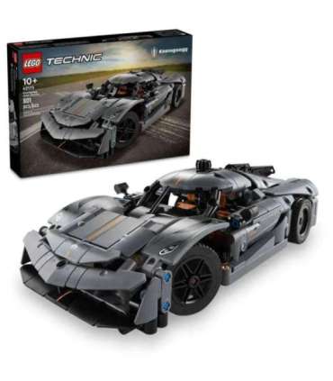 LEGO TECHNIC 42173 Koenigsegg Jesko Absolute Grey Hypercar